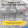Camp d’été de la fondation John Bost