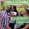 Camp de volontaires de la Fondation John Bost
