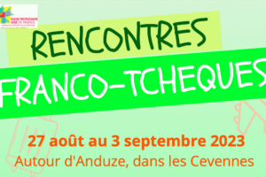Rencontres franco-tchèques : 27 août – 3 septembre 2023