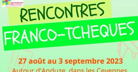 Rencontres franco-tchèques : 27 août – 3 septembre 2023