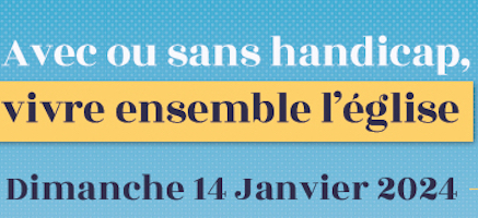 Avec ou sans handicap, vivre ensemble l’Église