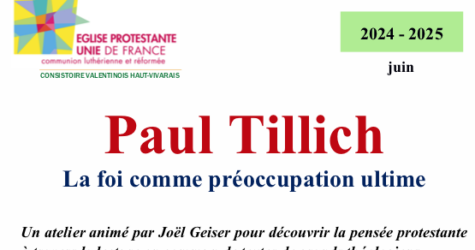 Lire la théologie avec Paul Tillich