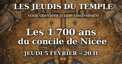 Conférence – Les 1700 ans du concile de Nicée