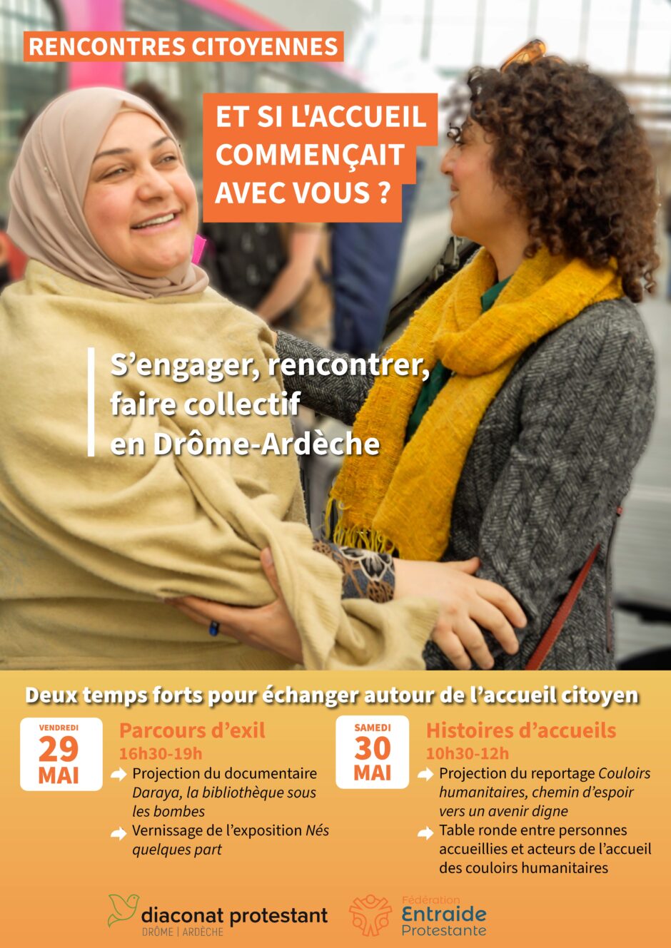 Et si l&rsquo;accueil commençait par vous ? Rencontres citoyennes avec le diaconat protestant