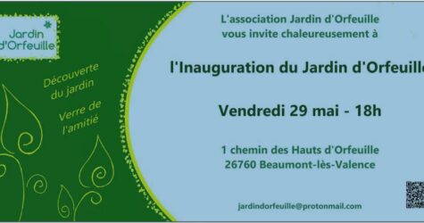 Inauguration du Jardin d&rsquo;Orfeuille